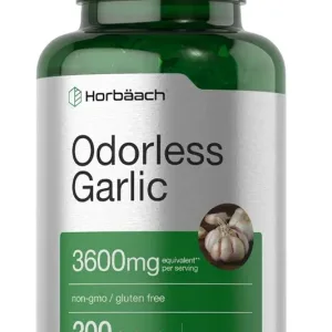 Odorless Garlic 3600 mg - 200 Softgels